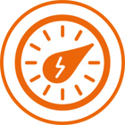 Icoon energie-efficiëntie