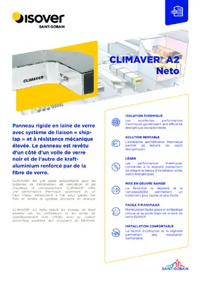 TDS CLIMAVER A2 Neto (FR)