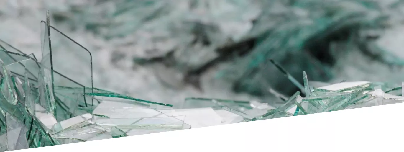 Broken glass