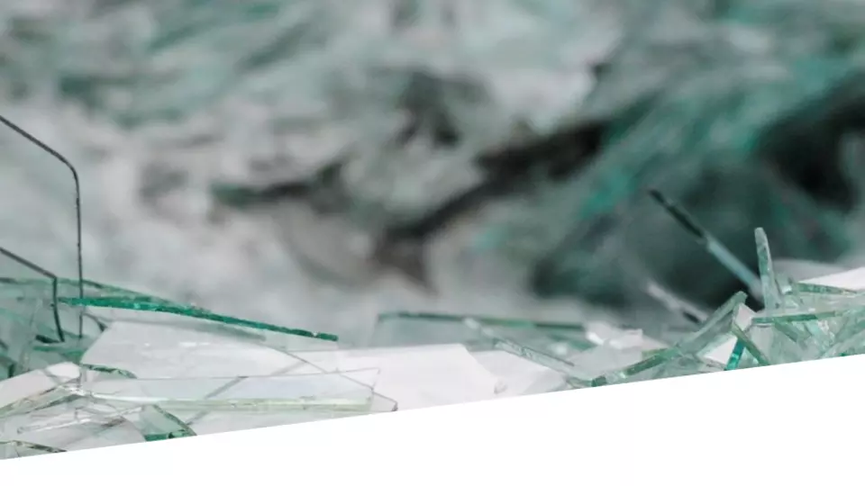 Broken glass